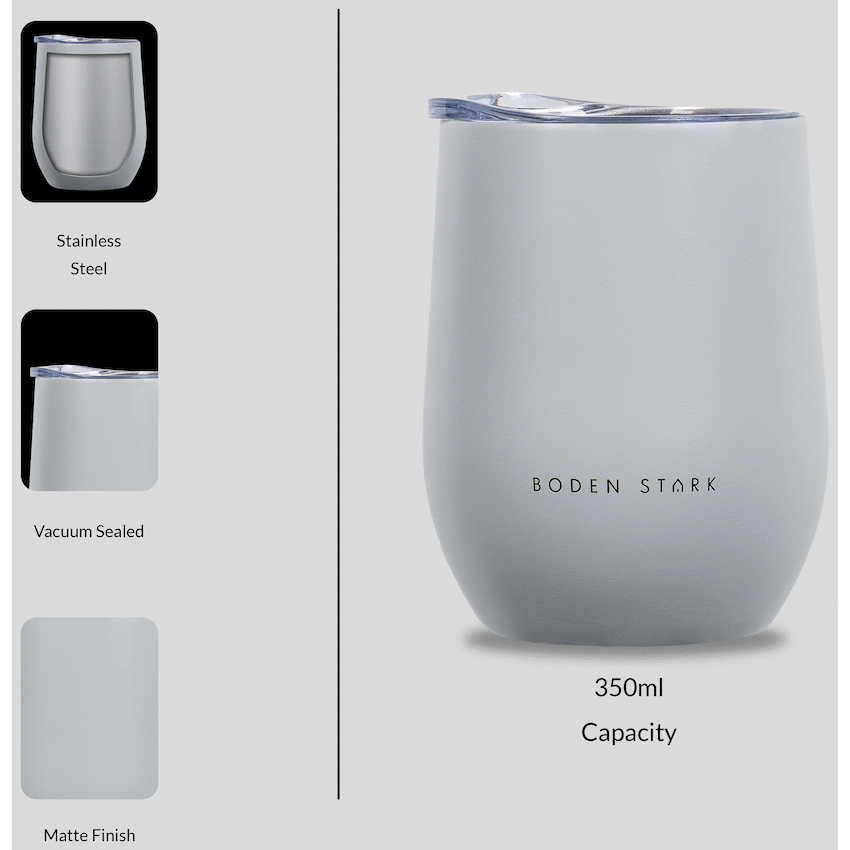 Boden Stark Tumbler 350ml Grey - image 4