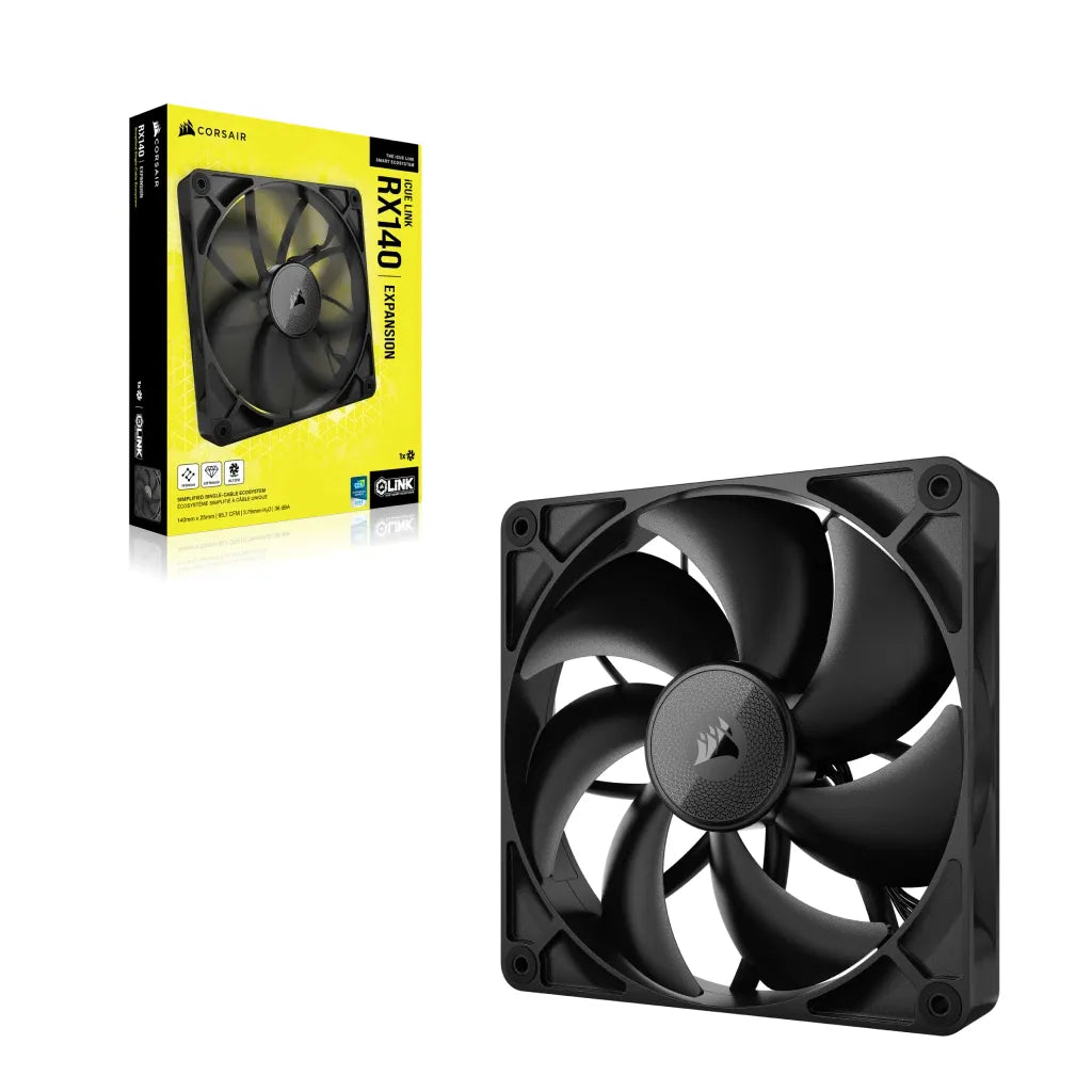 Corsair RX Series; iCUE LINK RX140; 140mm Fan; Single Pack - image 6
