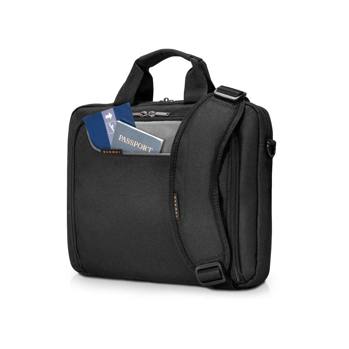 EVERKI ADVANCE BRIEFCASE | Fits up to 16 inch laptops | ECO-friendly | Trolley handle pass-through - image 6
