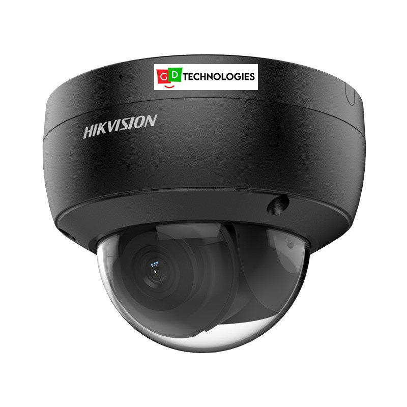 4MP ACUSENSE DOME CAMERA - IR 30M - 2.8MM FIXED LENS - IP67 - BLACK