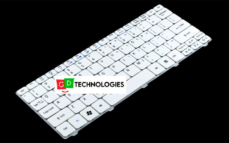 ACER ASPIRE ONE D255 REPLACEMENT KEYBOARD WHITE