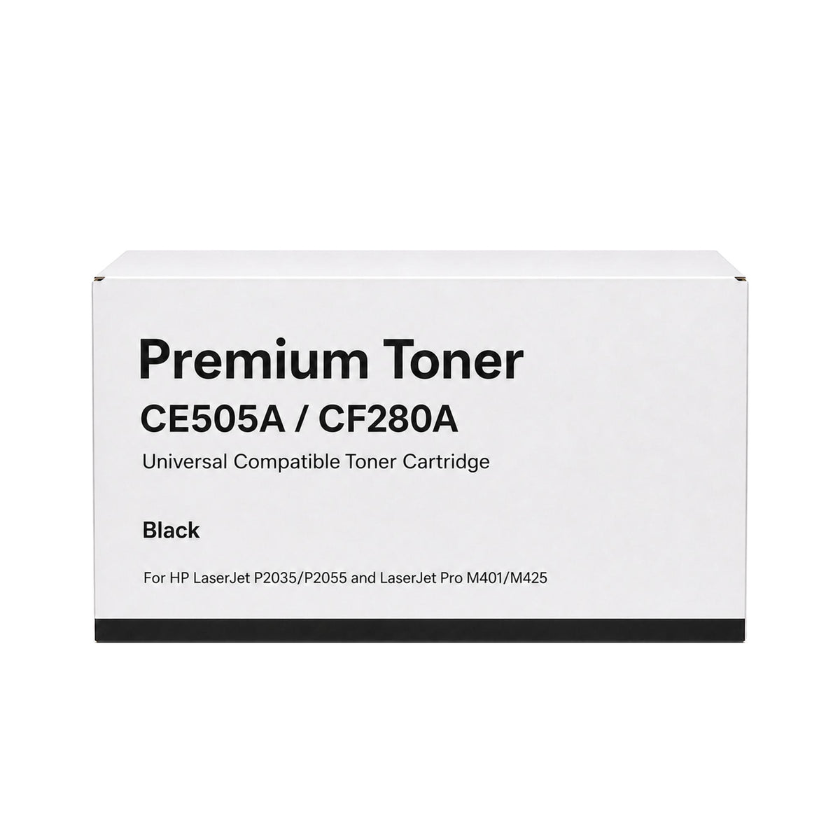 BLACK TONER FOR HP CE505A/CF280A