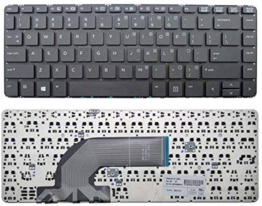 Hp Probook 430 G2, 440 G0, 440 G1, 440 G2, 445 G1, 445 G2, 640 G1, 645 G1 Series, No Frame, Laptop Keyboard Black