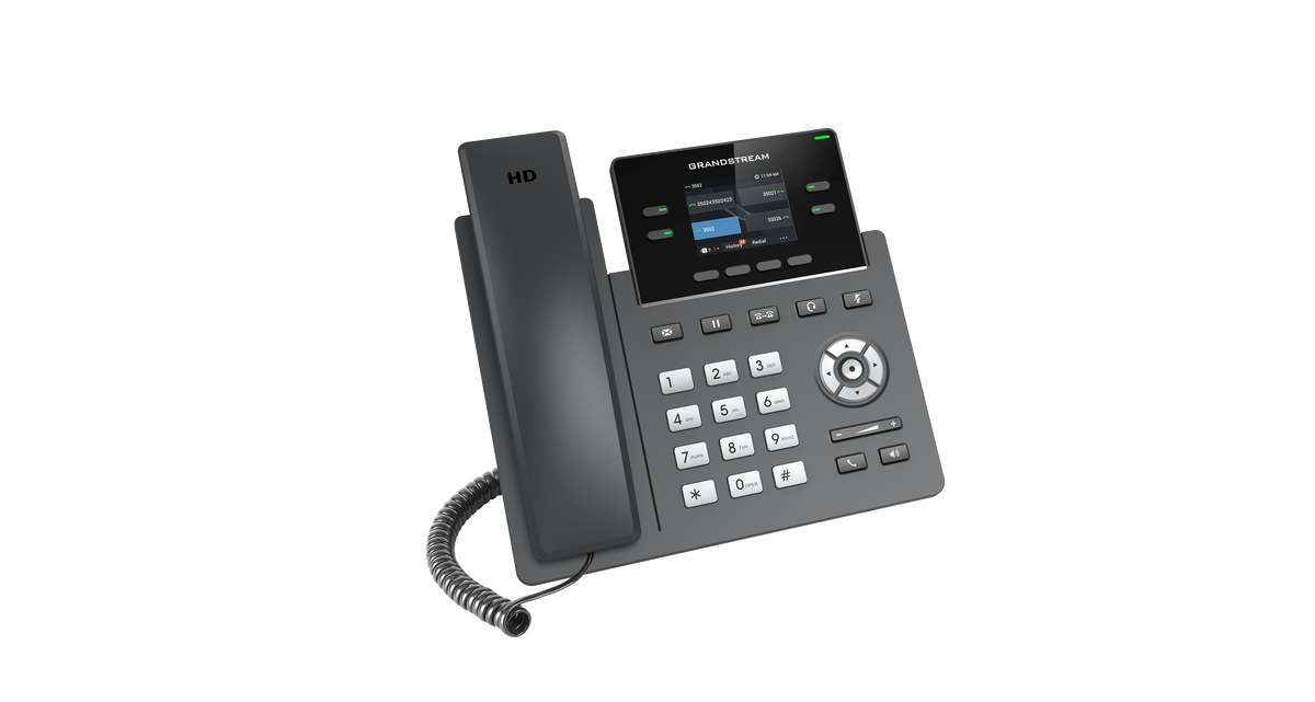 Grandstream 2-Line Carrier Desk Phone w/o PoE - image 3