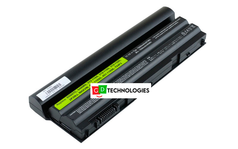 Dell Latitude E5420 11.1v 7800mah/87wh 9 Cell Replacement Battery