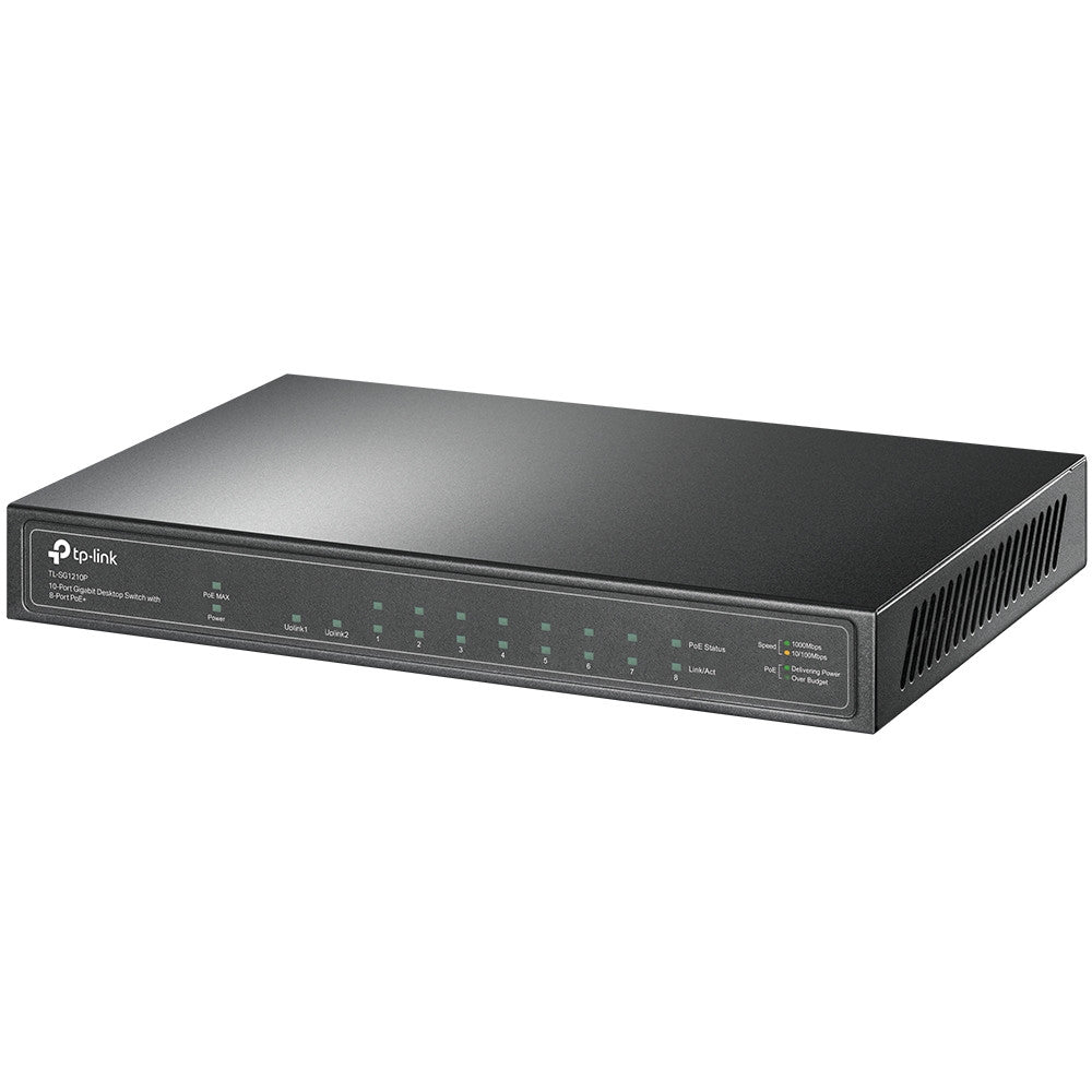 TP-Link 10-Port Gigabit PoE+ Smart Switch | TP-SG1210P - image 3