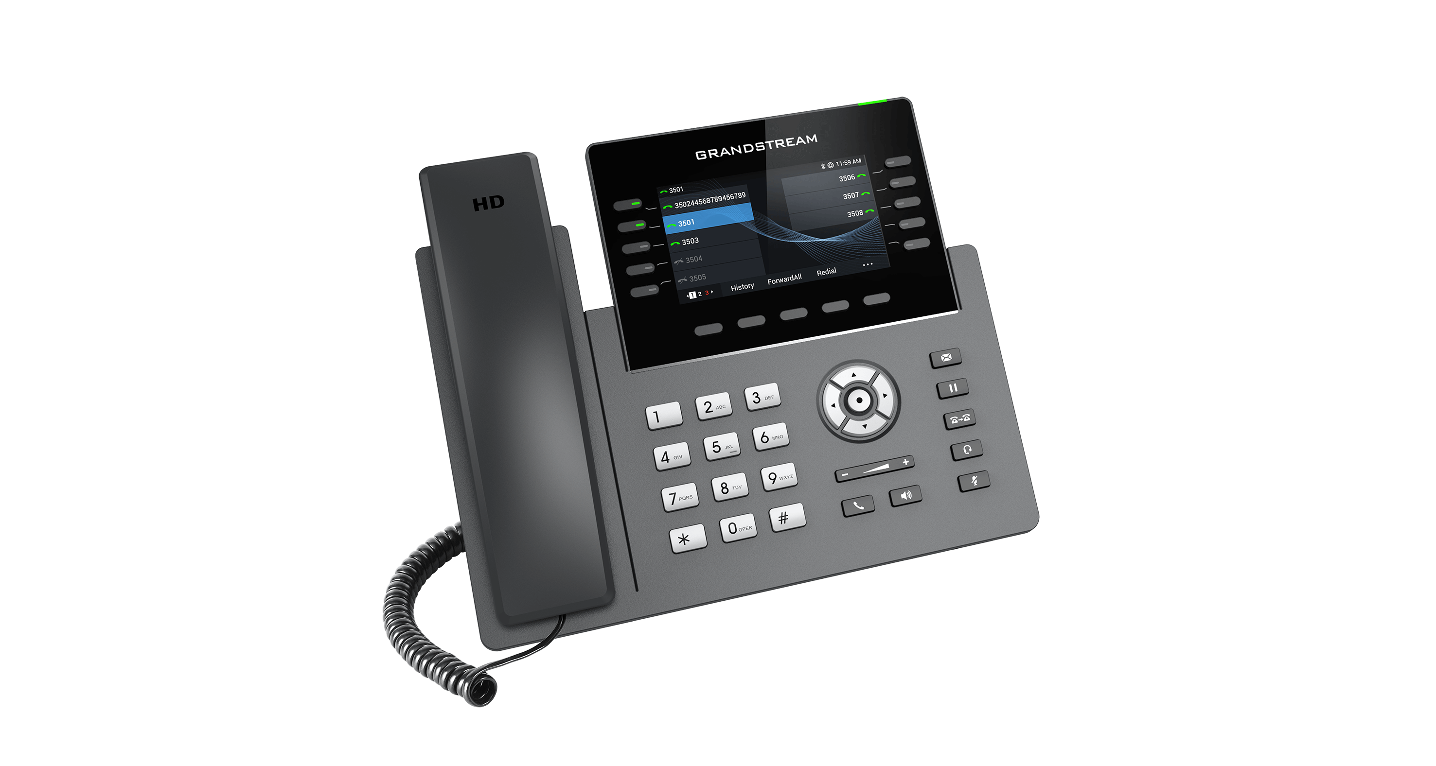 Grandstream 10 Line Carrier Wi-Fi Desk Phone | GRP2615 - image 3