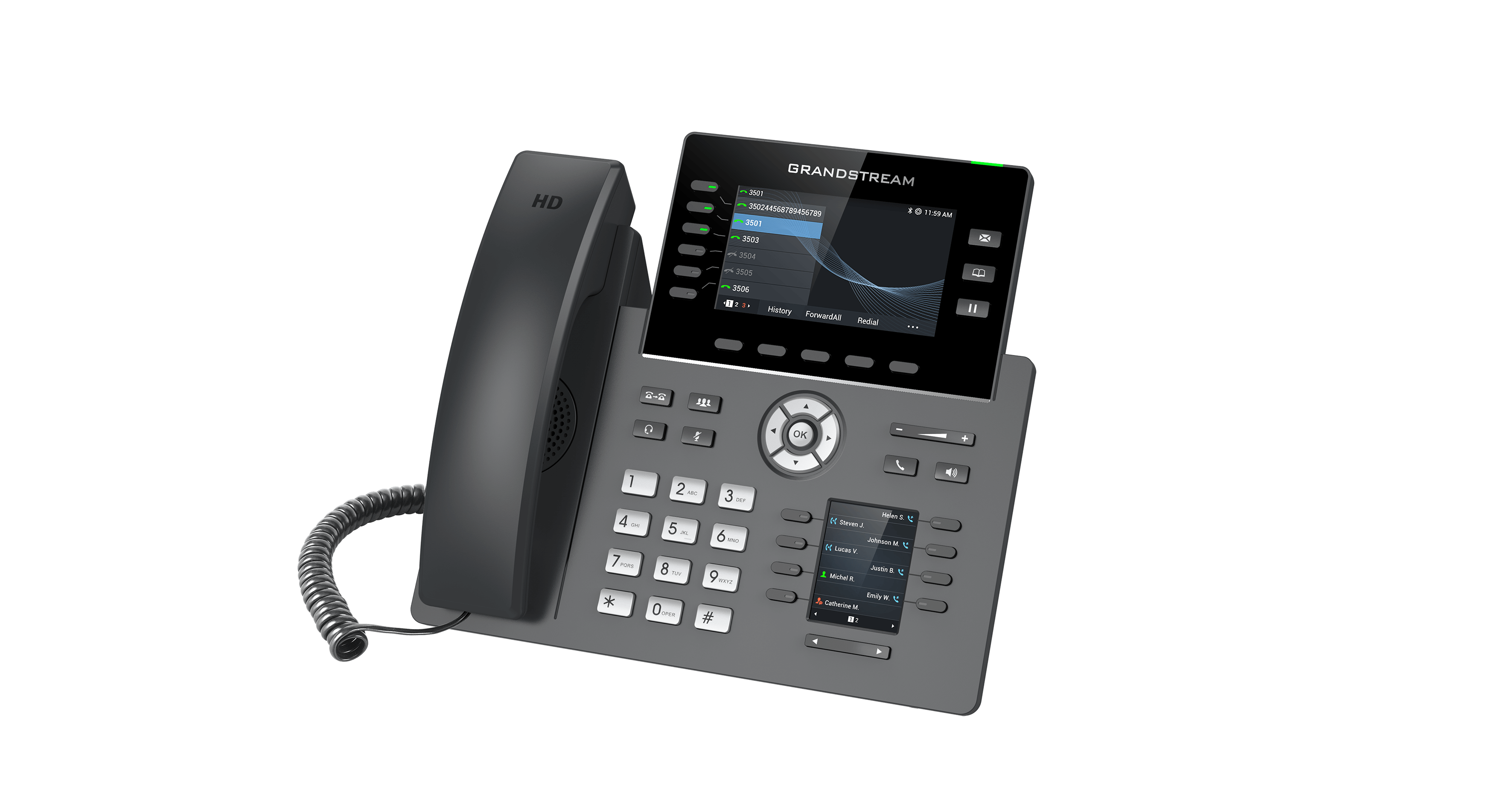Grandstream 6-Line Carrier Desk Phone - image 3