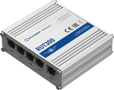 Teltonika 5-Port Industrial Ethernet Router | RUT300 - image 2