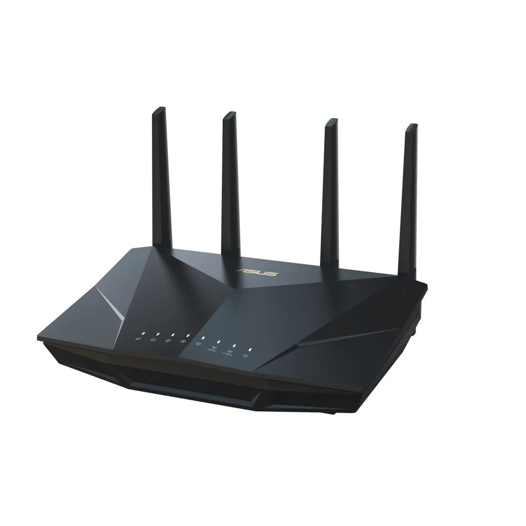 Asus AX5400 Dual Band WiFi 6 Extendable Router; built-in VPN; AiMesh-Compatible