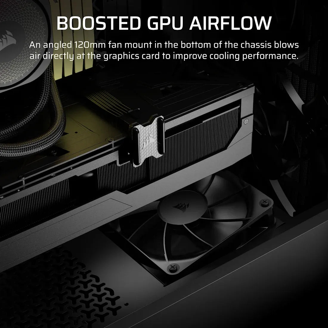 3200D RS Mid-Tower PC Case; 3x RS120 fans incl - Black. - image 8
