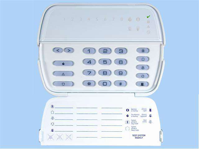 8 Zone Keypad with Large LED