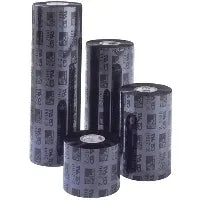 Zebra Resin Ribbon; 110mmx450m (4.33inx1476ft); 5095; High Performance; 25mm (1in) core; 6 in a box