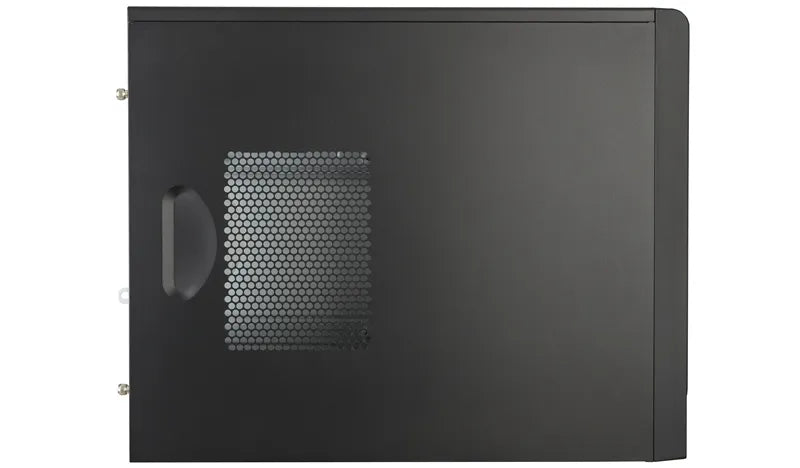 Cooler Master Masterbox E300L Micro ATX; Black with Silver Trim; Security Lock Anchor. - image 5