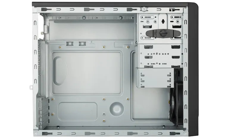 Cooler Master Masterbox E300L Micro ATX; Black with Silver Trim; Security Lock Anchor. - image 7
