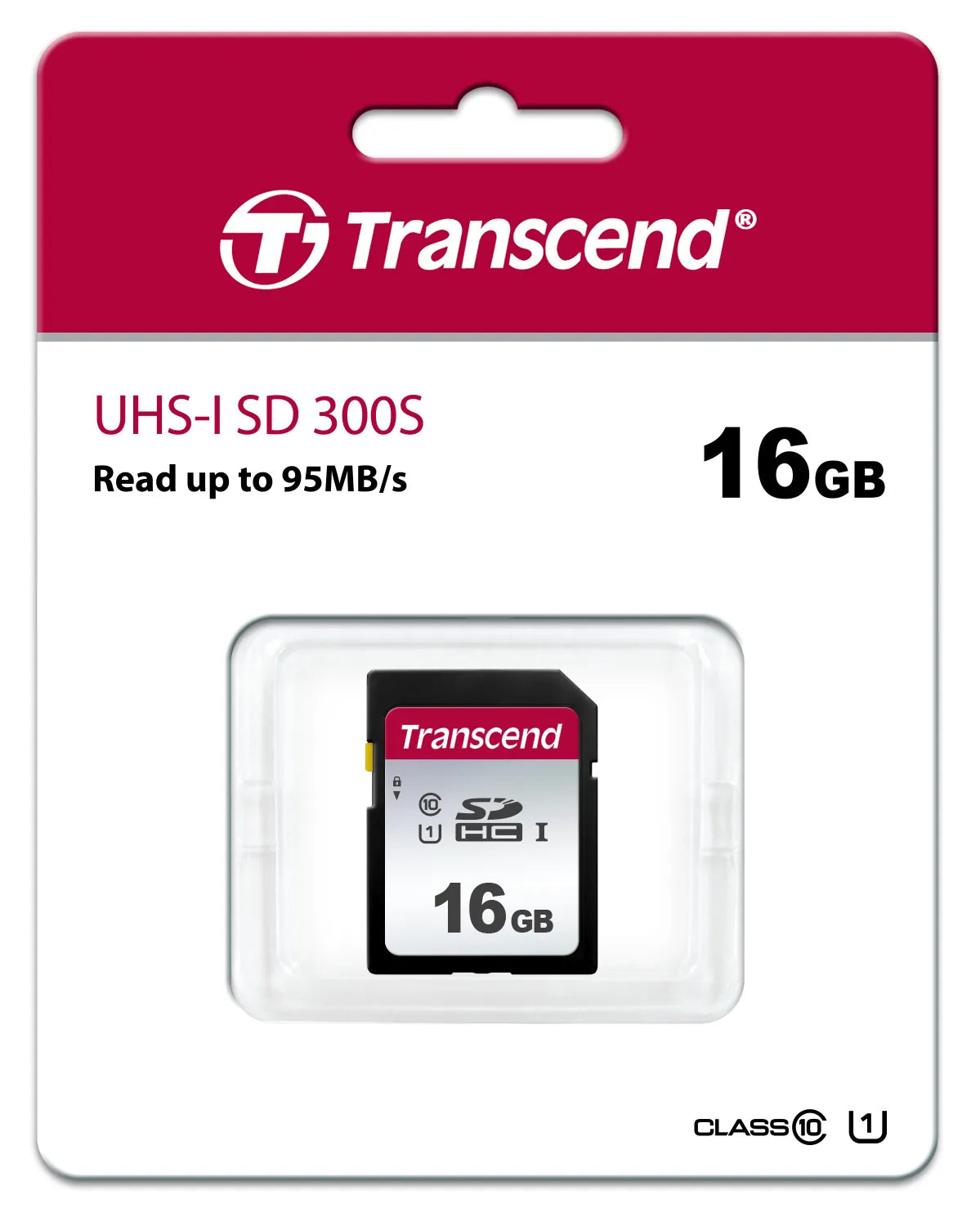 TRANSCEND 300S 16GB UHS-I CLASS 10 U1 SDHC CARD - 2D NAND - image 5