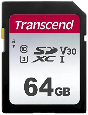 TRANSCEND 300S 64GB UHS-I CLASS 10 U1 V10 SDXC CARD -3D NAND - image 3