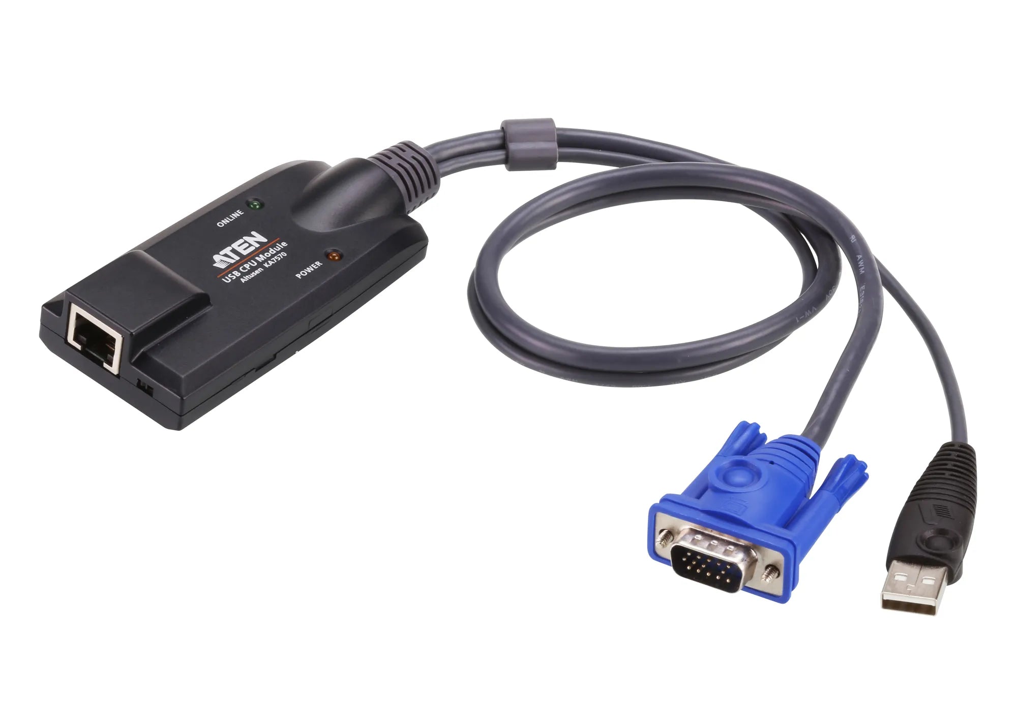 USB VGA CPU  KVM Adapter/ATEN ALTUSEN - image 2