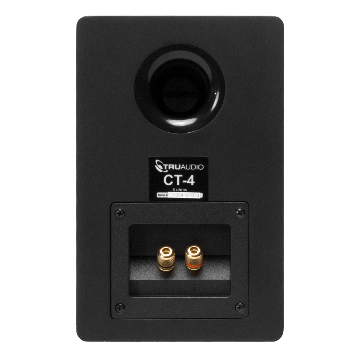 TruAudio CT Bookshelf Theater &amp; Audio Speaker, Black - image 4