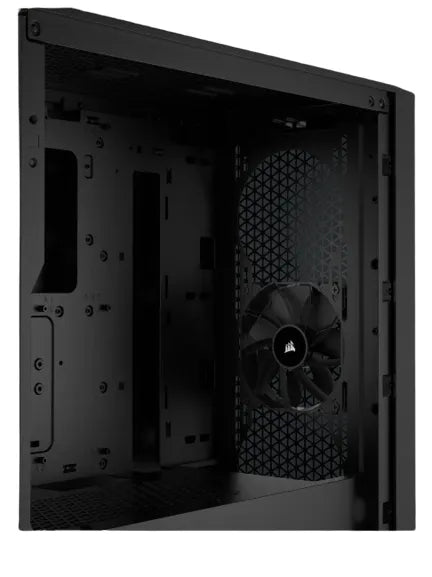 3000D AIRFLOW Black Mid-Tower PC Case; 2x 3.5'' |  2x 2.5'' Drive Bays; Up to 360mm Radiator compatible; 2x 120mm fan incl - image 13