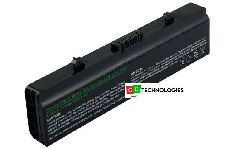 Dell Inspiron 1525 11.1v 5200mah/58wh Replacement Battery