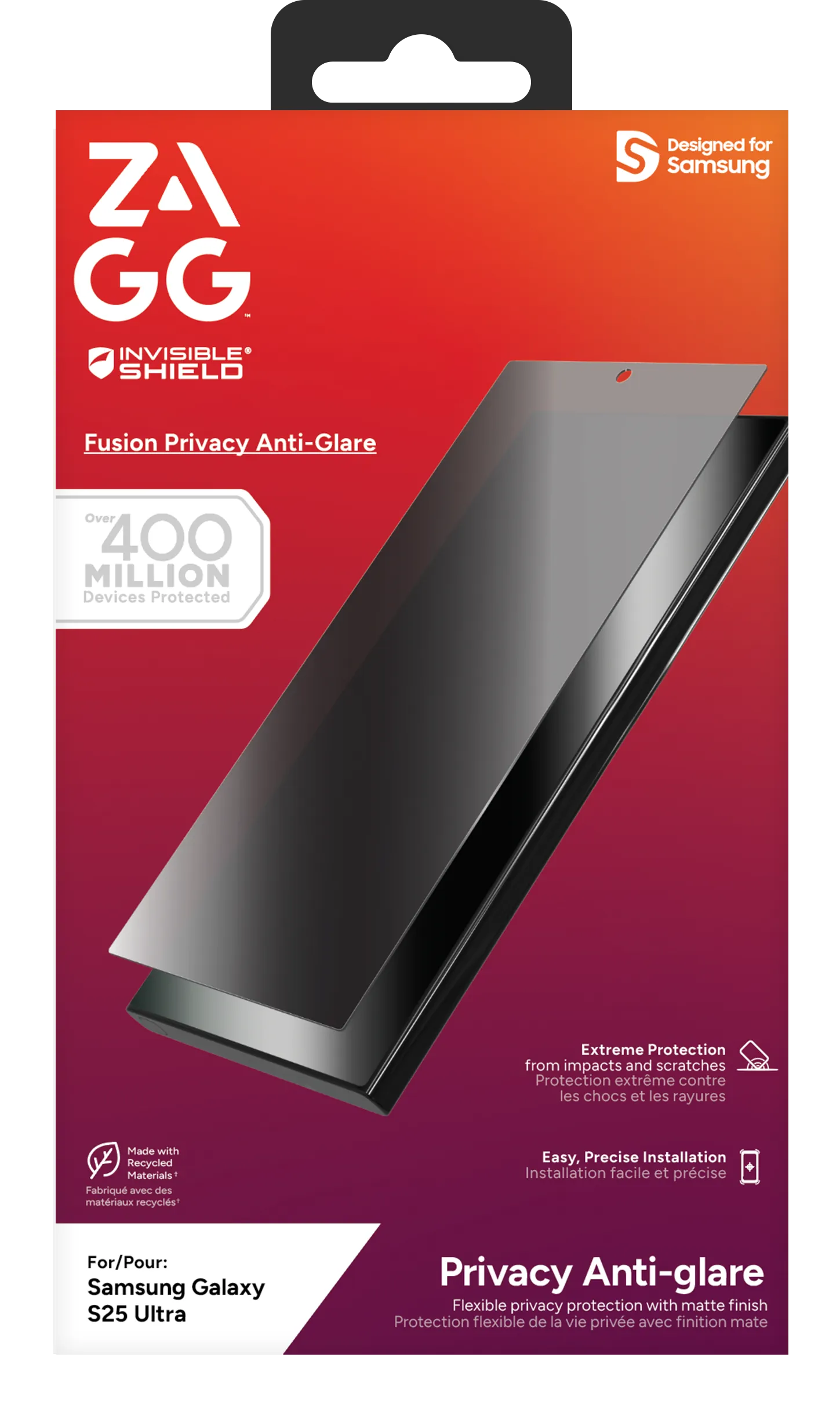 InvisibleShield Fusion Privacy AG Samsung Bear Screen - image 2