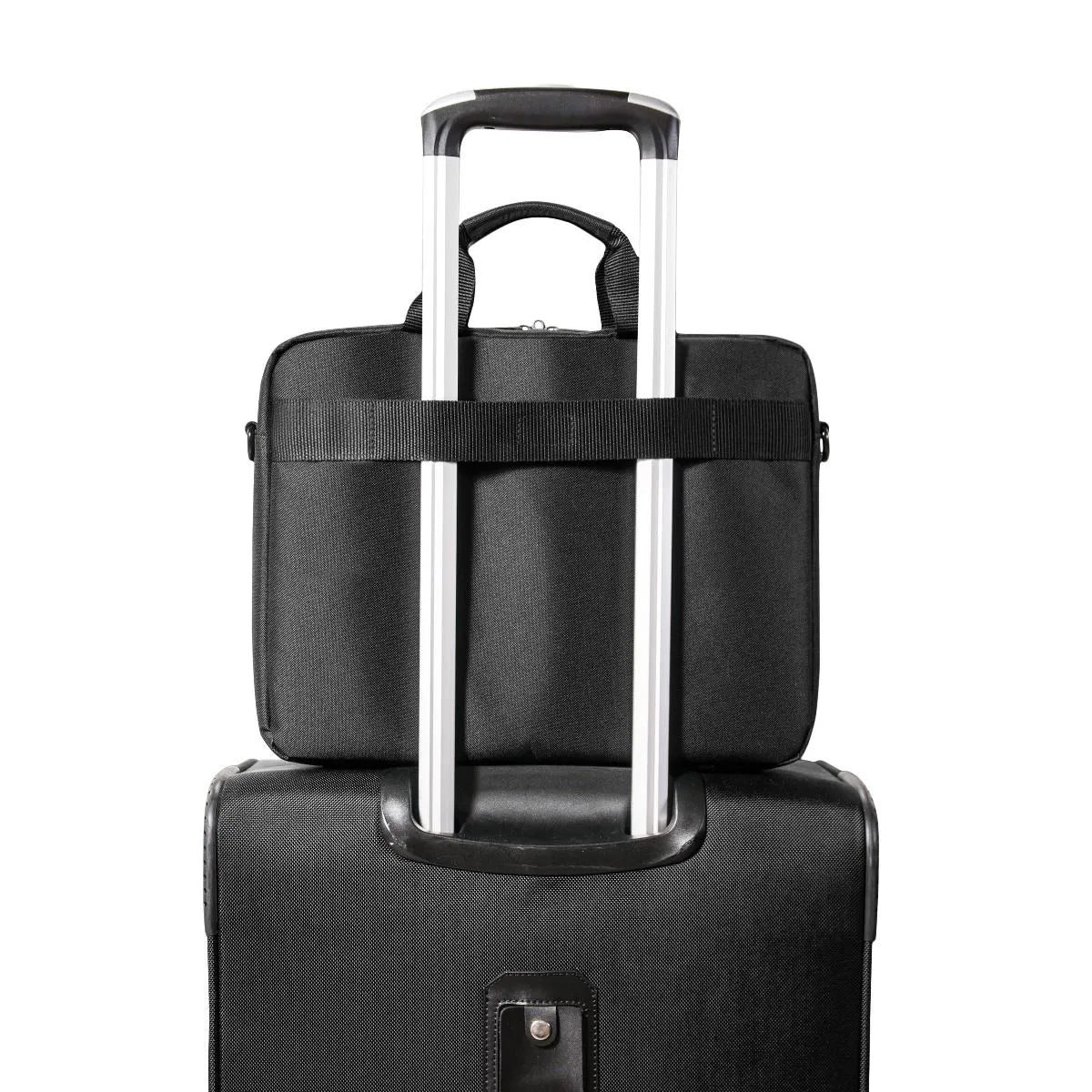 EVERKI ADVANCE BRIEFCASE | Fits up to 14 inch laptops | ECO-friendly | Trolley handle pass-through - image 8