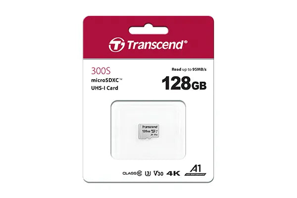 TRANSCEND 128GB MICRO SDXC C 10 UHS-I U1/U3 V30 A1 WITH ADAPTOR - image 5