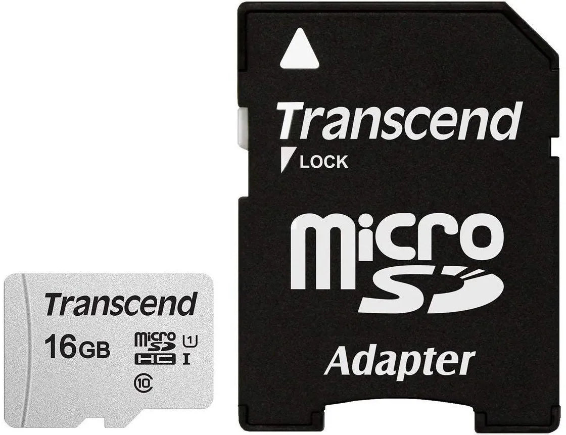 TRANSCEND 300S 16GB MICRO SD UHS-I U1 CLASS 10 READ 95 MB/S WRITE 45MB/S WITH SD ADAPTOR - image 3