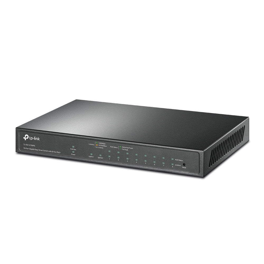 TP-Link 10-Port Gigabit PoE+ Easy Smart Switch | TL-SG1210MPE - image 2