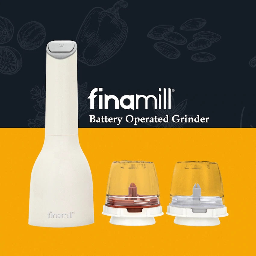 Finamill Battery-Operated Grinder - Soft Cream - image 5