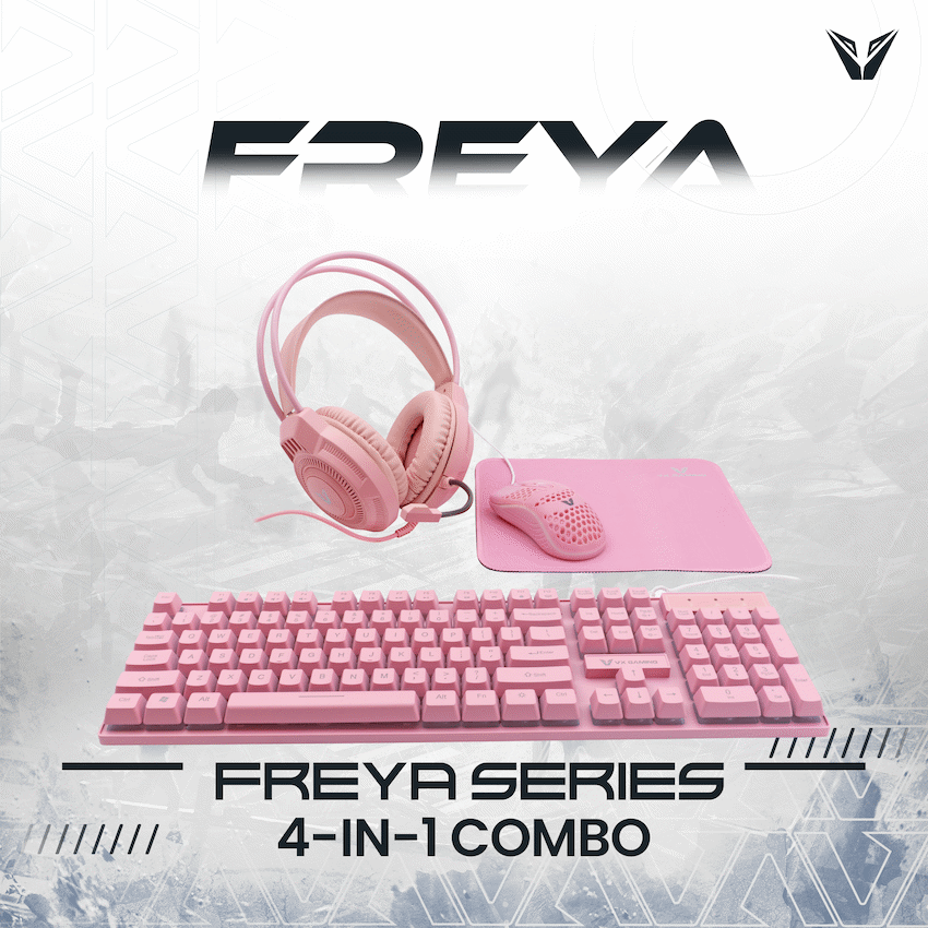 VX Gaming Freya Pink 4 -in-1 Rainbow Combo - image 5