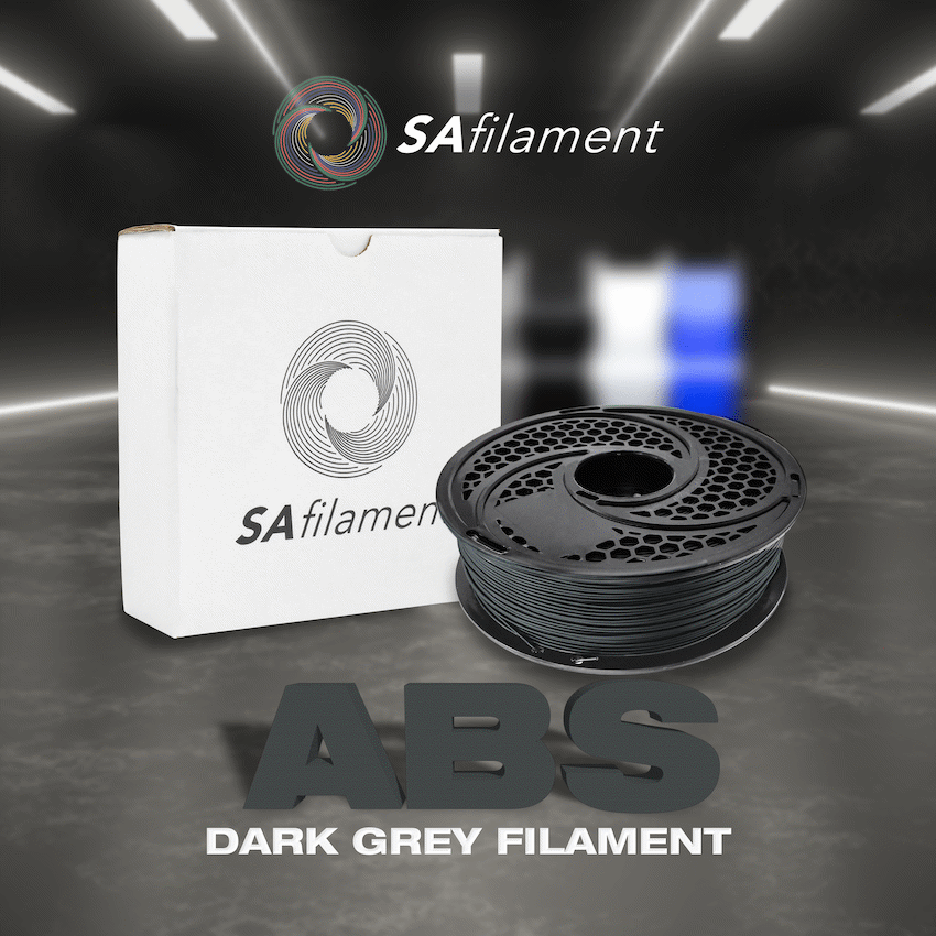 SA Filament ABS Premium Filament 1kg - Dark Grey - image 5