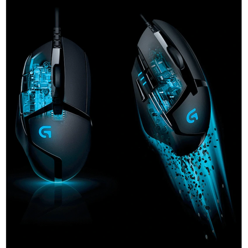 Logitech G402 Hyperion Fury Wired Gaming Mouse - Black - image 5