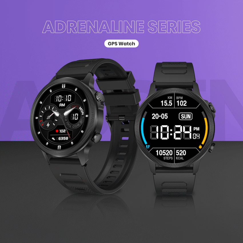 Volkano Active Tech Adrenaline Series GPS Watch with Heart Rate - image 5