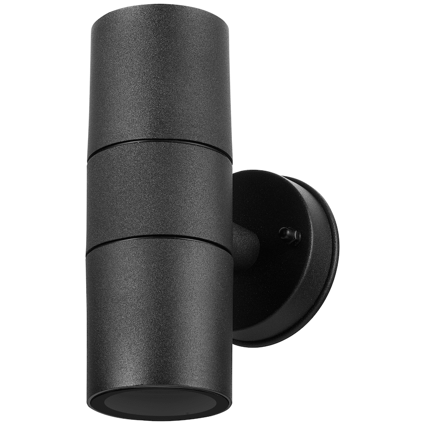 Ellies Ash Series AC dual beam wall light - Nylon Carbon Fiber - GU10 Base- BK - image 5