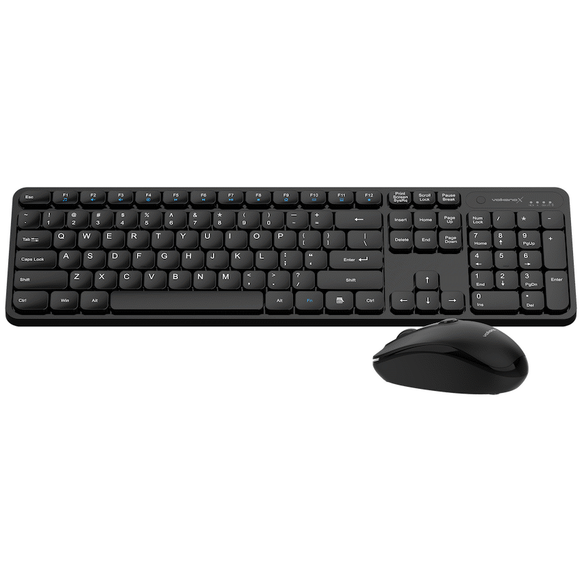 VolkanoX Garnet Bluetooth Wireless Keyboard and Mouse Combo - Black - image 5