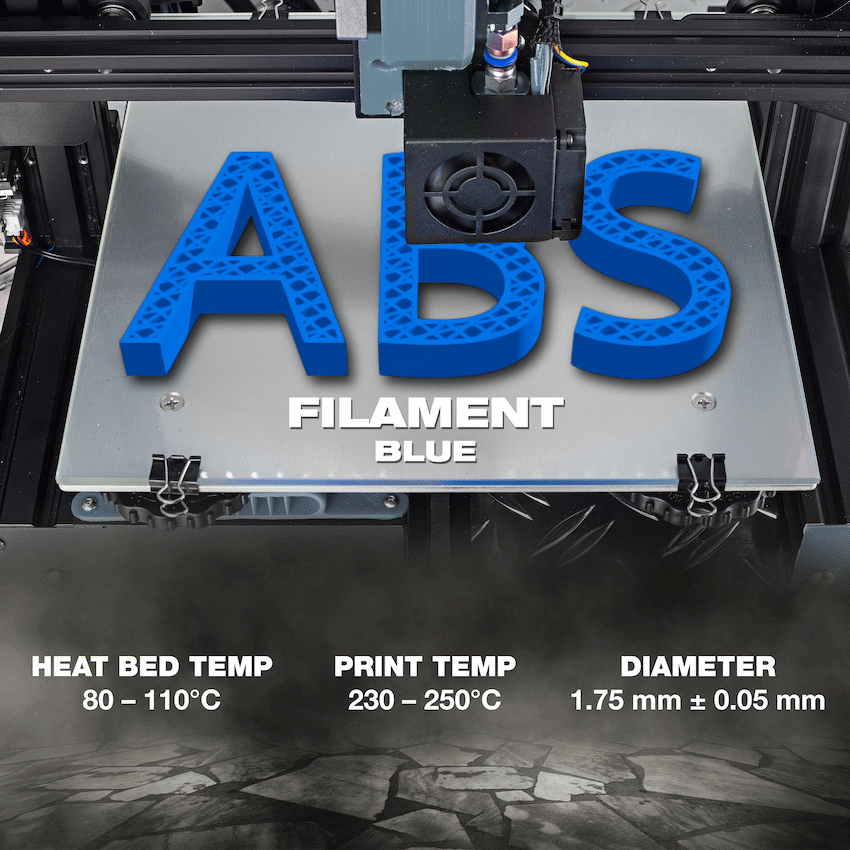 SA Filament ABS Premium Filament 1kg - Blue - image 5