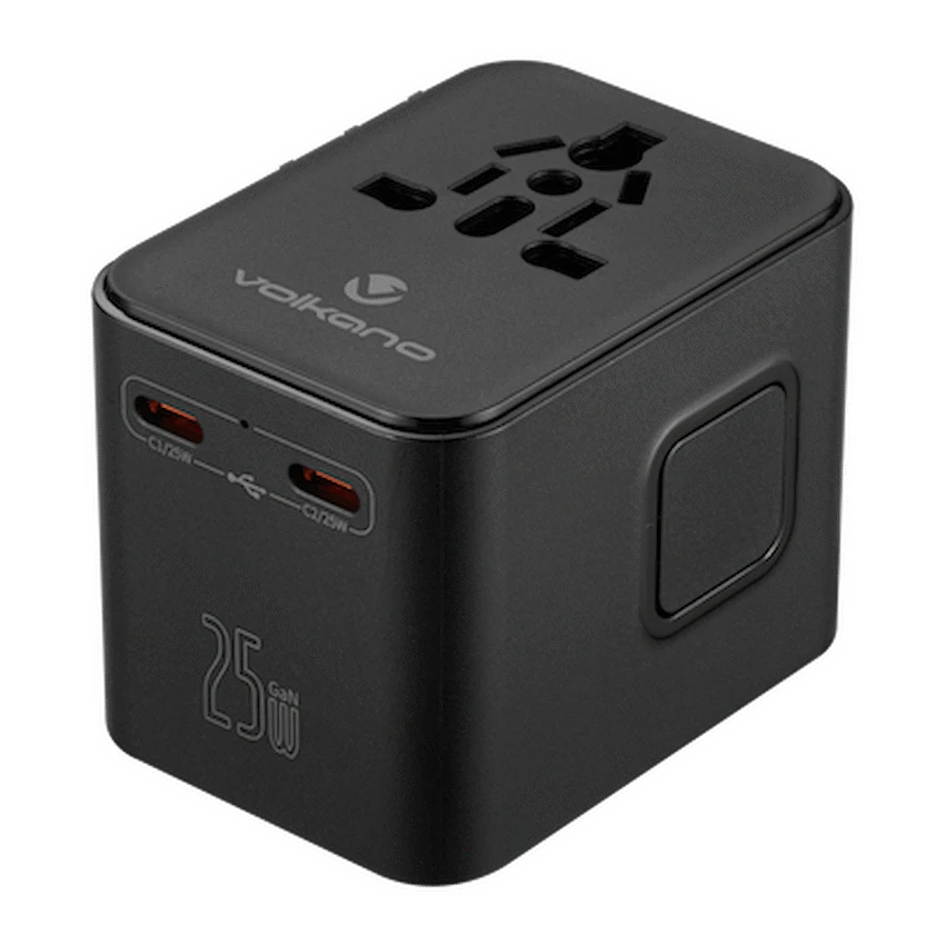 Volkano Worldwide Series Travel Adapter PD 25w + QC - image 5
