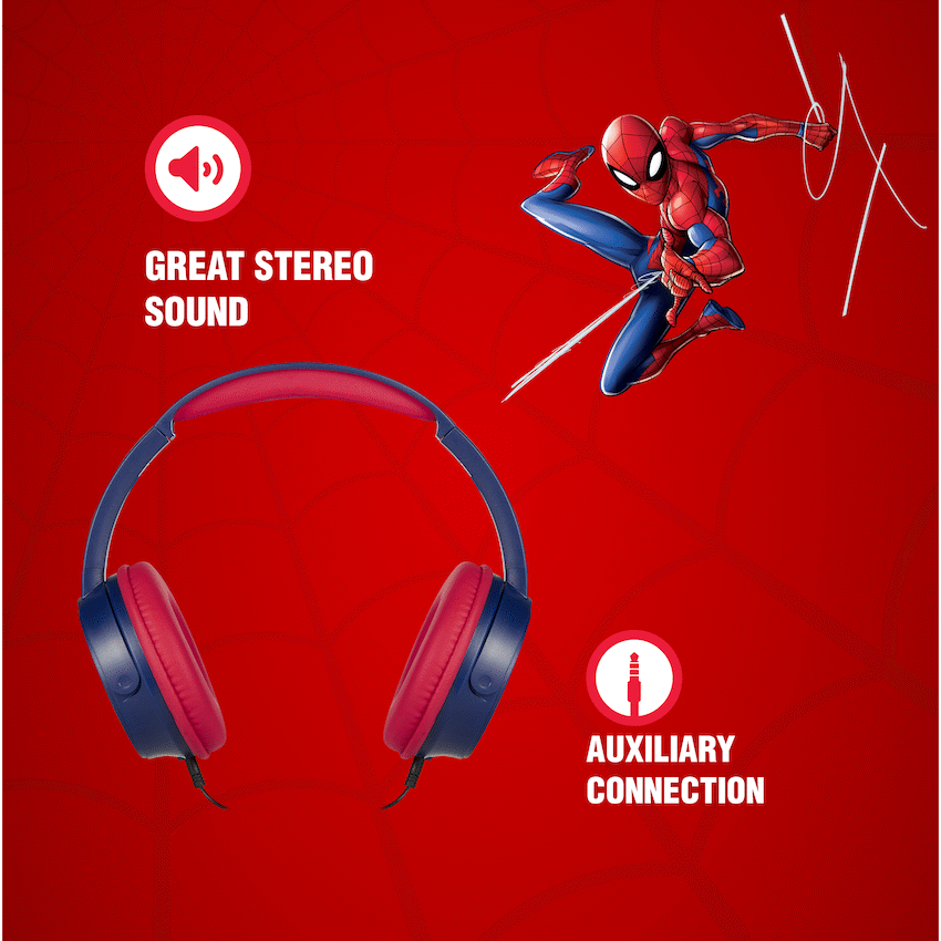 Marvel Spider-Man Wired Headphones with Stickers - image 5