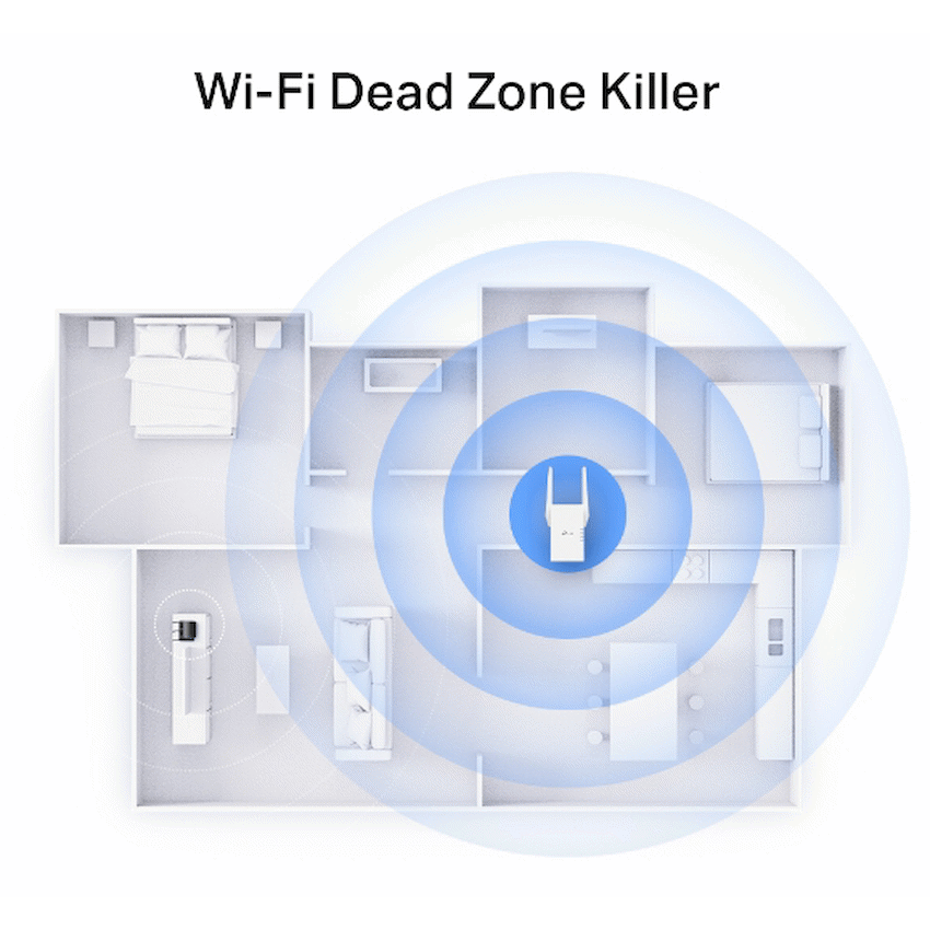 TP-Link RE705X AX1800 Wi-Fi 6 Range Extender - image 5
