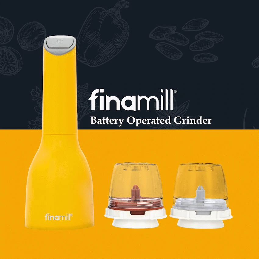 FinaMill Battery-Operated Grinder - Canary - image 5