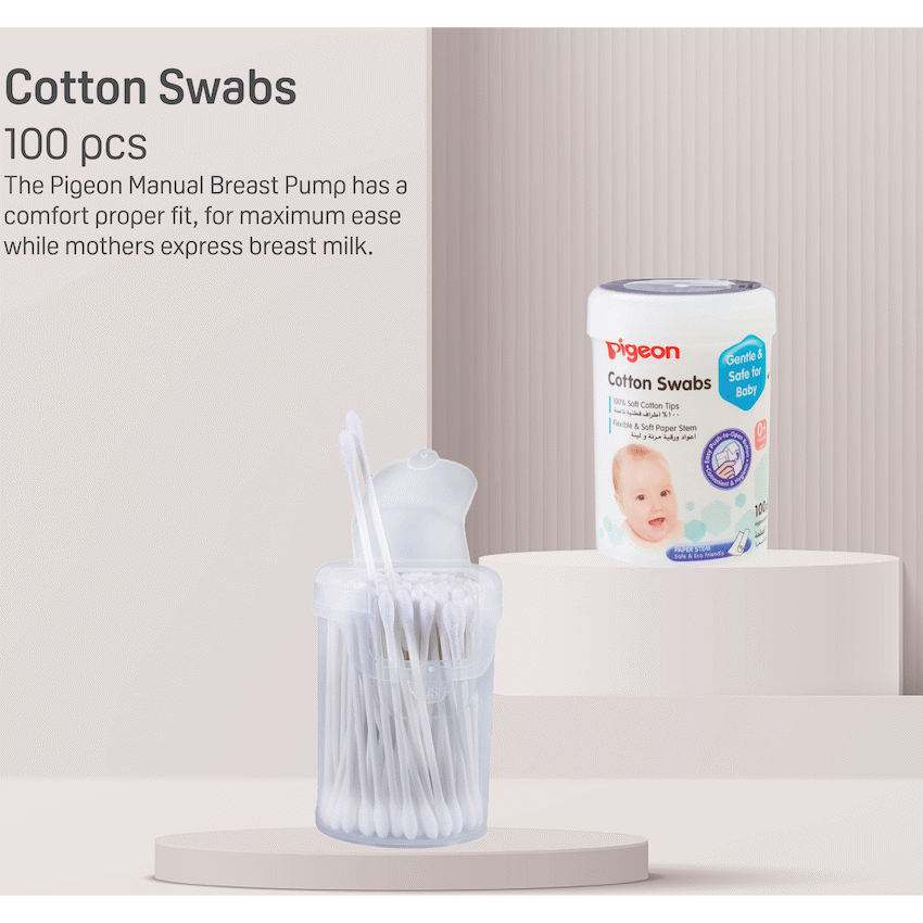 Pigeon Cotton Buds - Boxed (100 Pcs) - image 5
