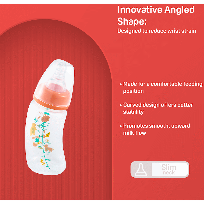 Pigeon Flexible Curve Bottle 150ml - Forest - image 5