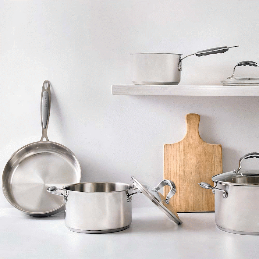 Legend Classic Chef 7 Piece Stainless Steel Cookware Set - image 5