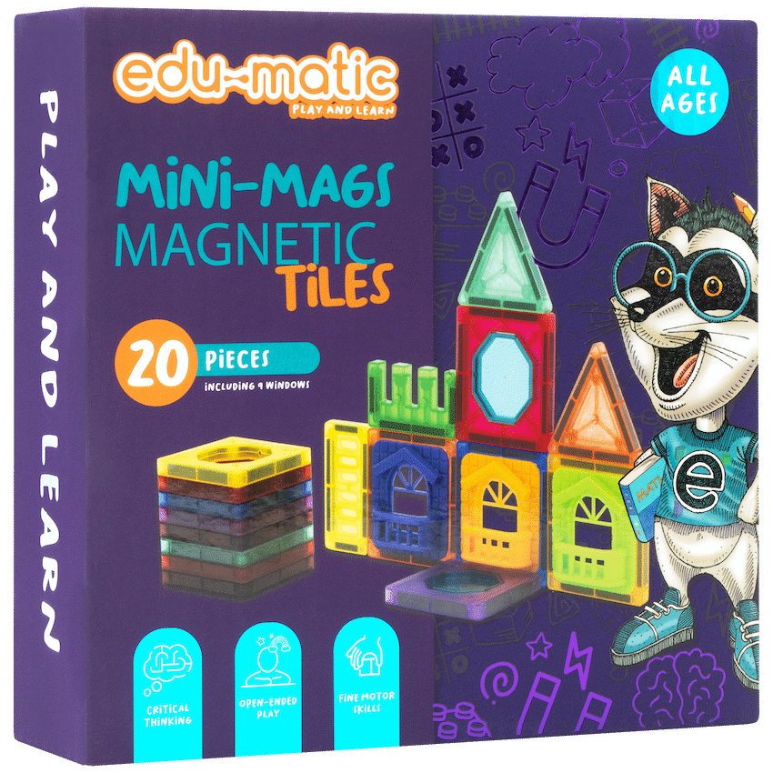 20 Magnetic Tiles and Windows - image 5
