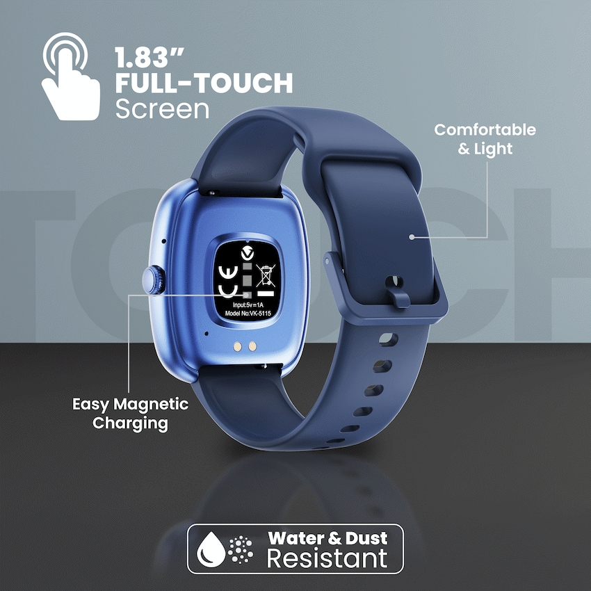 Volkano Elevate Series Smartwatch - Blue - image 5