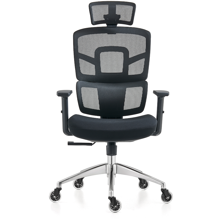 Everfurn Premium Graphite Ergo High Back Chair - Black - image 5
