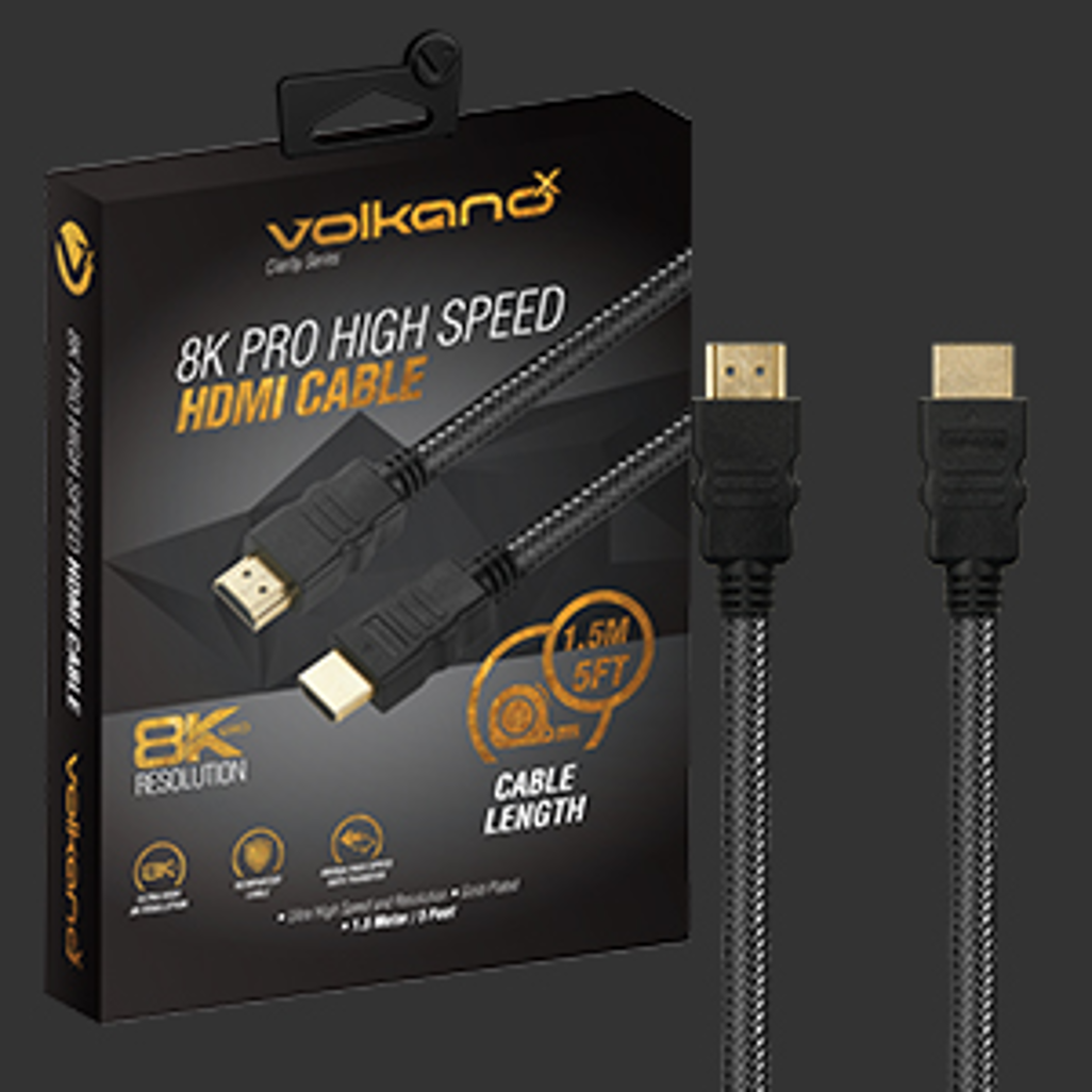 VolkanoX Clarity series 8K Ultra HD HDMI Cable 3 m