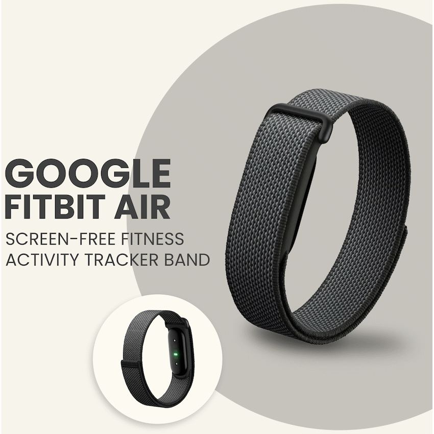 Google Fitbit Air Fitness Activity Tracker Band - Black - image 5